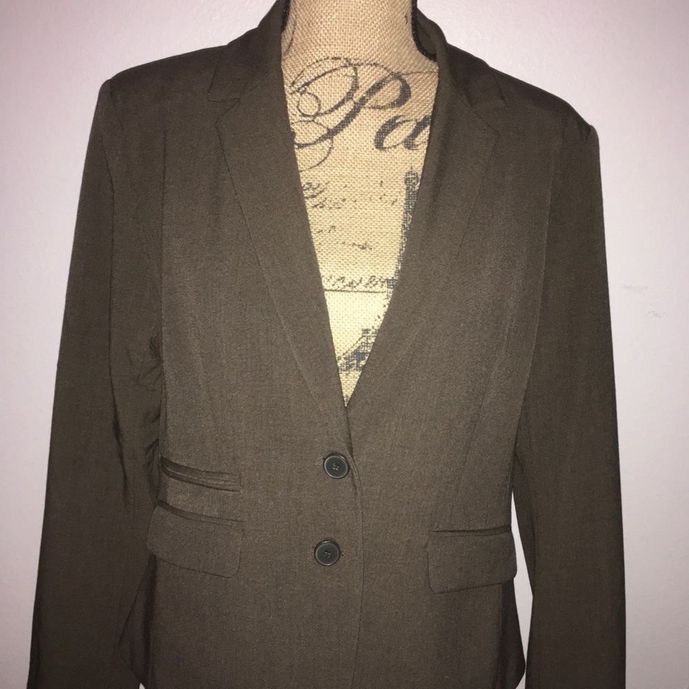 New York & Company Brown jacket size 14
